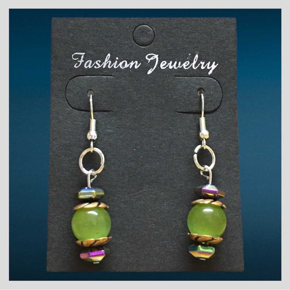 Fall Handmade Fish Hook Earrings